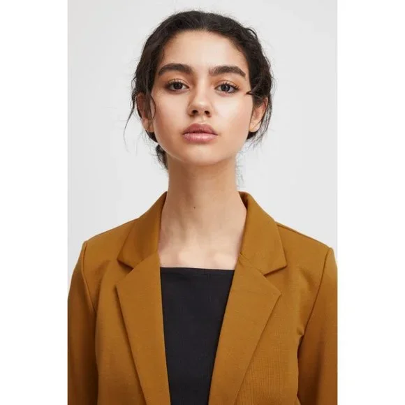 NWT ICHI KATE Cathay Spice Blazer - Picture 2 of 9